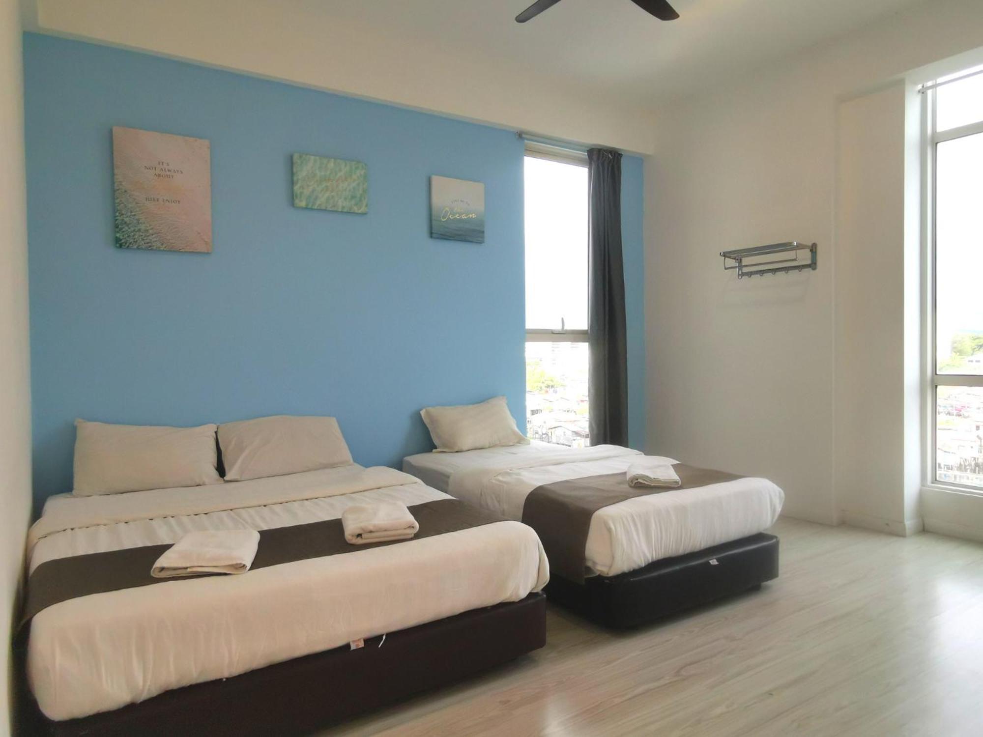 Sunset Seaview Vacation Condos @ Infinity Avenue Kota Kinabalu Quarto foto